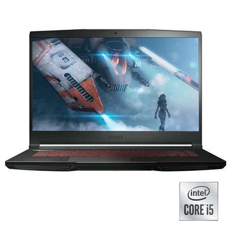 MSI GF63 Thin Gaming Laptop, 15.6" FHD Display, Intel Core i5-10300H, NVIDIA GeForce GTX 1650 ...