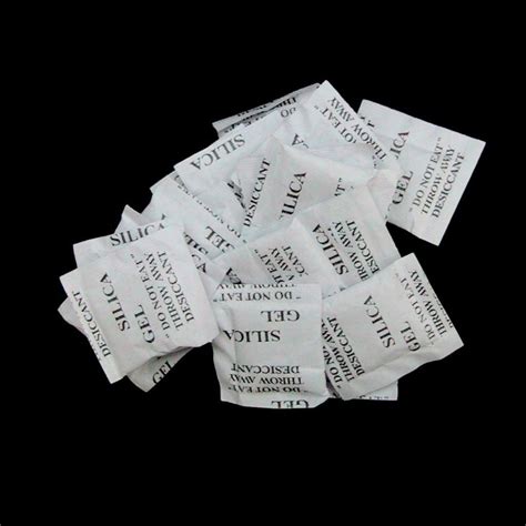 50 - 1g Packets of Silica Gel Sachets Desiccant Pouches Moisture ...