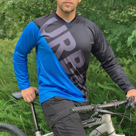 Men's Long Sleeve MTB Mountain Bike Cycling Jersey - Urban Cycling Apparel