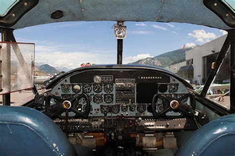 Beech 18 cockpit | Flickr - Photo Sharing!