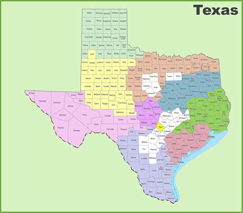 North Texas County Map United States Map | sexiezpix Web Porn