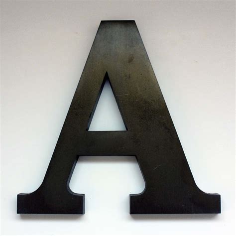 Letter A Large-2 | This is a vintage letter "A" from the old… | Flickr