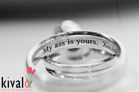 Funny Wedding Ring Engraving Quotes - Janaya Joelie