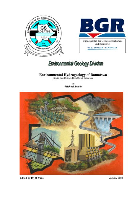 (PDF) Production of Environmental Hydrogeology Maps Using GIS For The ...