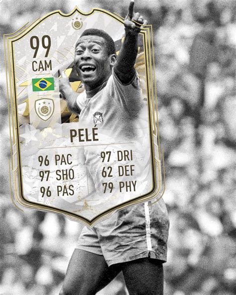 Real picture behind Pelé moments card (433) : FIFA