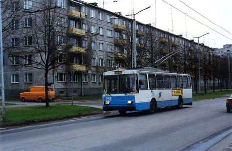 Trollibuss in Tallinn. Škoda 14Tr trolleybus nr 258, Route… | Flickr