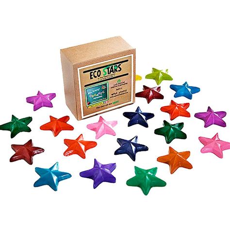 Eco Star Crayons are Recycled by Crazy Crayons - BuyGreen.com | Colores, Besos