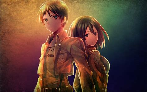 Mikasa And Eren Wallpaper