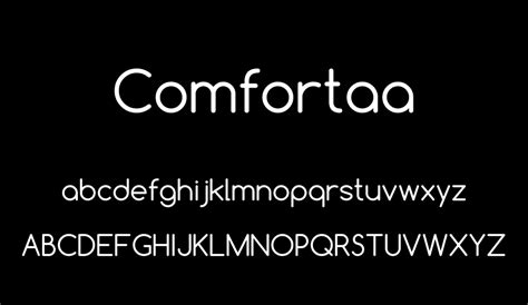 Comfortaa free font