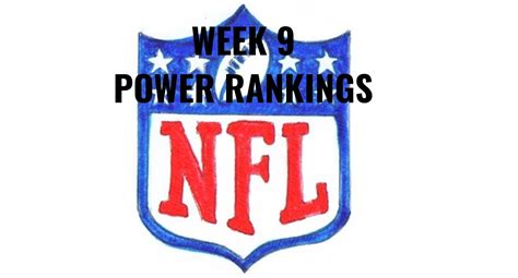 The Prompt NFL Power Rankings: Week 9 - The Graduates - The Prompt Magazine