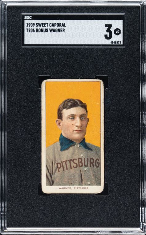 Honus Wagner Card Shatters Sales Record with $6.6 Million Deal