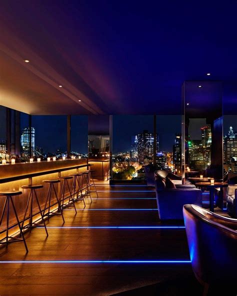 The Roof, New York - Rooftop Bar Review - Condé Nast Traveler Rooftop Terrace Design, Rooftop ...