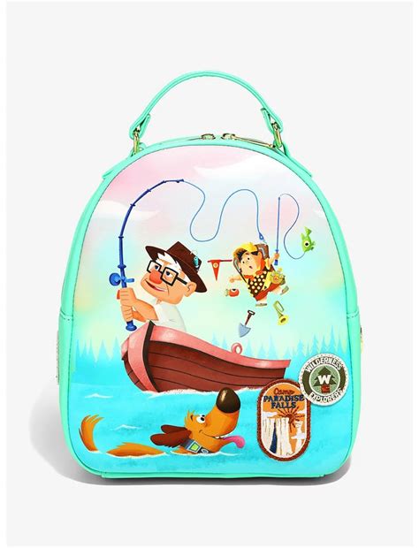 Our Universe Disney Pixar Up Carl & Russell Fishing Mini Backpack - BoxLunch Exclusive | Disney ...