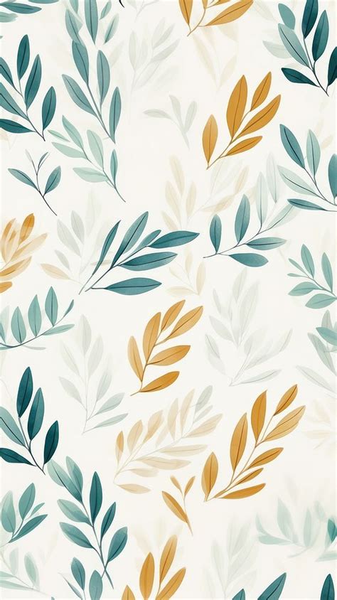 Leaf pattern backgrounds wallpaper. AI | Free Photo Illustration - rawpixel