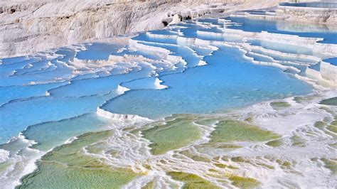 Hierapolis (Pamukkale) Hot Springs, Istanbul, Turkey b Wonderful Places, Beautiful Places ...