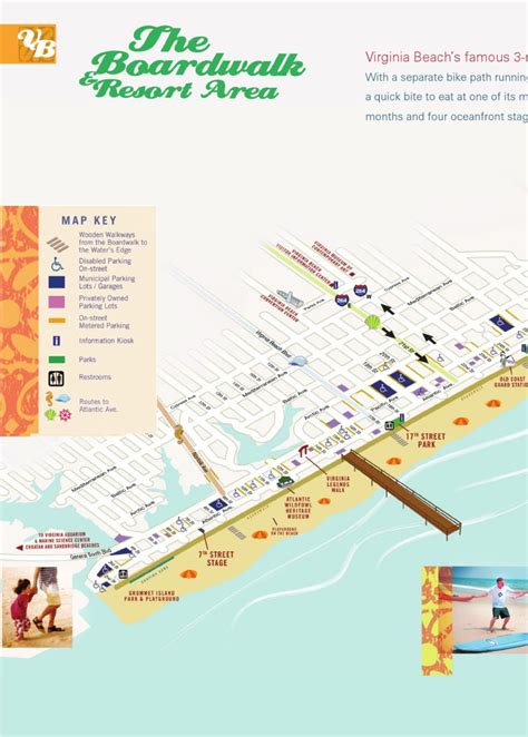 Virginia Beach Boardwalk Map | Beach Map