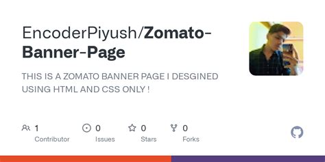 GitHub - EncoderPiyush/Zomato-Banner-Page: THIS IS A ZOMATO BANNER PAGE ...