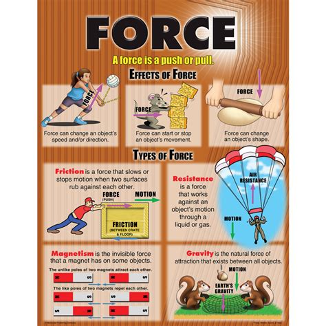 Force, Motion, Sound & Heat Poster Set - TCRP207 | Teacher Created Resources