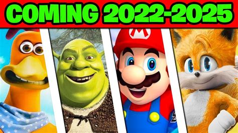 Upcoming Animated Movies Coming From 2022-2025 - YouTube