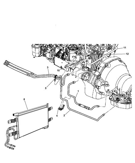 2004 Dodge Ram 2500 Transmission Cooler Lines