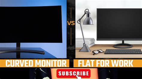 Curved Monitor vs Flat for Work - YouTube