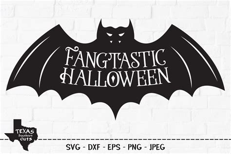 Fangtastic Halloween - Vampire Bat Graphic by texassoutherncuts · Creative Fabrica