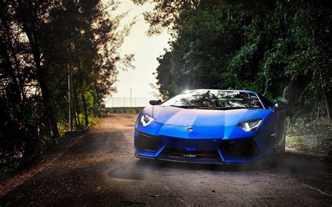 Blue Lamborghini Wallpapers - Wallpaper Cave