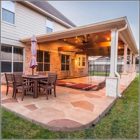 Stamped Concrete Backyard Concrete Patio Ideas - Patios : Home Decorating Ideas #m9qxKMJk1J