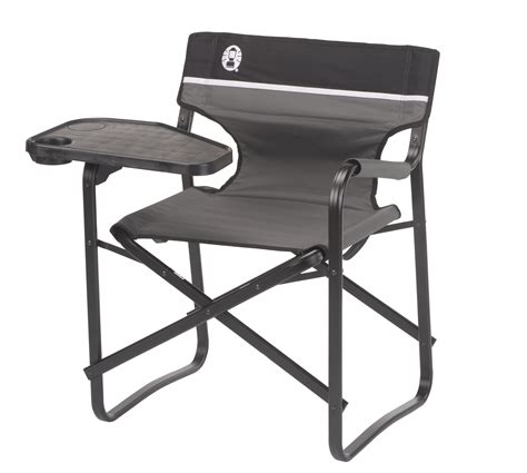 Coleman Aluminum Deck Chair with Swivel Table- Buy Online in United Arab Emirates at desertcart ...