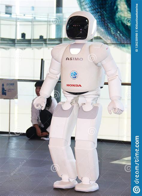 Tokyo, Japan - July 2, 2018 ASIMO Robot - the Famous Android from Honda ...