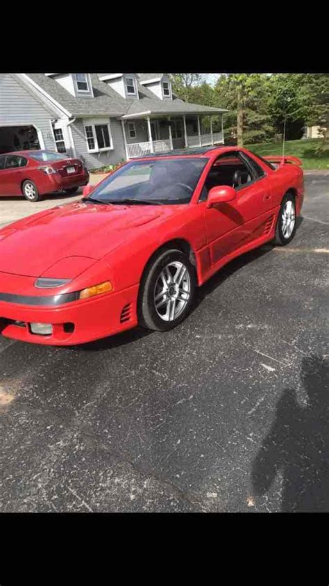 1993 Mitsubishi 3000GT Coupe Red AWD Manual VR4 - Classic Mitsubishi 3000GT 1993 for sale