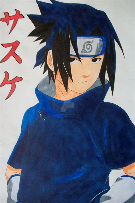 Sasuke Uchiha young -colored- by SakakiTheMastermind on DeviantArt ...