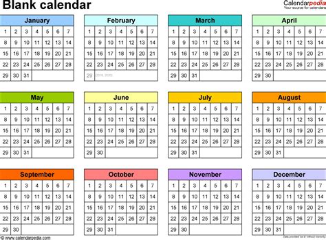 2018 monthly calendar on one page – Template Calendar Design