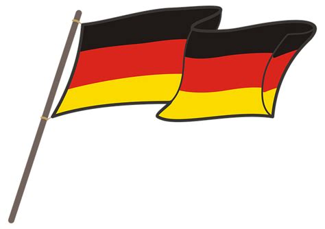 Germany Flag Graphics National · Free vector graphic on Pixabay