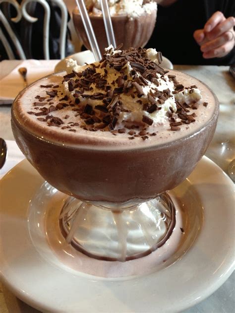 Frozen hot chocolate (Serendipity, New York City) | Frozen hot chocolate serendipity, Frozen hot ...