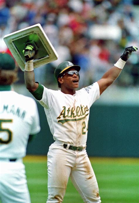 Today in sports history: Rickey Henderson breaks MLB steals record in ...