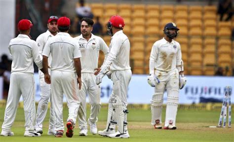 India vs Afghanistan, One-off Test, Day 1: Afghanistan fight back after ...