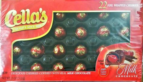 Cella's Dark Chocolate Covered Cherries - 11 oz gift box | Chocolate ...