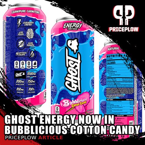 Ghost Energy Bubblicious Cotton Candy Sets New Bar in Energy Drink Flavors