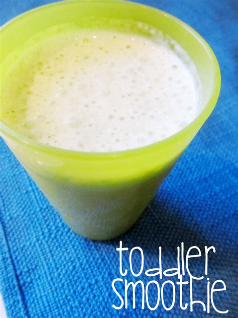 Lovely Little Snippets: Toddler Smoothies