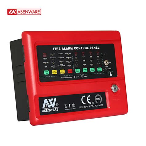 Conventional Fire Alarm Control Panel 4 Zone