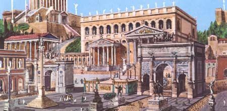 Reconstruction of the Roman Forum. | Historia de roma, Roma antigua, Historia de la antigua roma