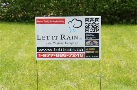 Biodegradable & Poly Bag Lawn Signs Canada | Full Color Plastics Yard Signs