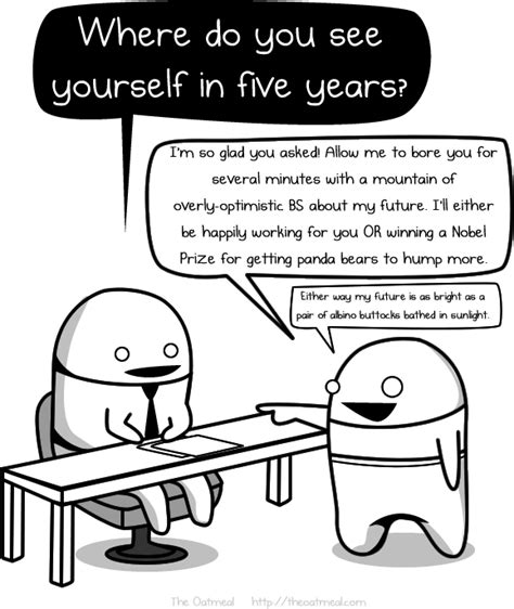 The 6 Crappiest Interview Questions - The Oatmeal