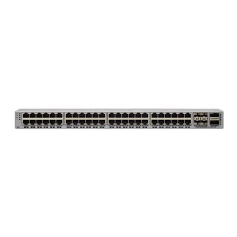 CISCO NEXUS 9348GC-FXP SWITCH HARDWARE INSTALLATION MANUAL | ManualsLib