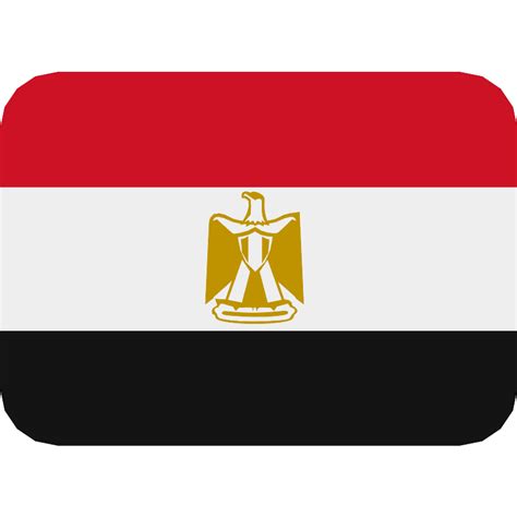 Flag For Flag Egypt Vector SVG Icon - SVG Repo