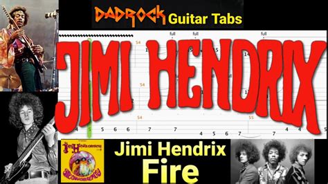 Fire - Jimi Hendrix - Guitar + Bass TABS Lesson - YouTube