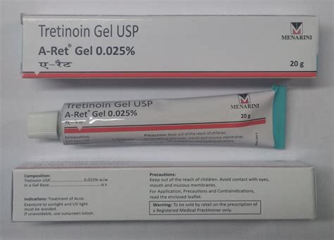 Tretinoin A Ret 0.025% Gel, Tube, Sharvik Impex India Private Limited ...