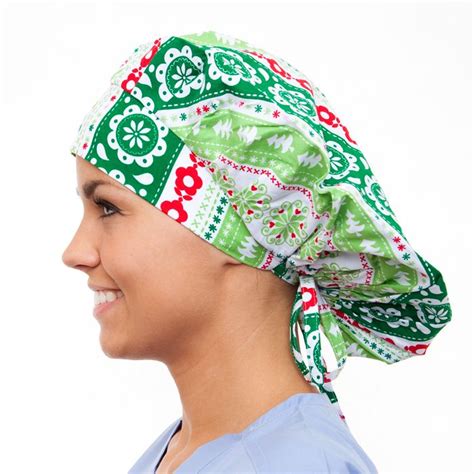 ponytail surgical scrub hat pattern - Pesquisa Google | Scrub hat patterns, Hat patterns to sew ...