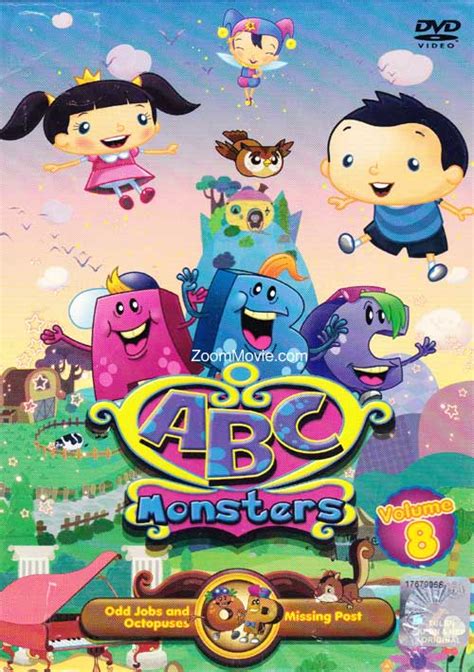 ABC Monsters - Vol.8 O&P (dvd) Children English (English Sub)